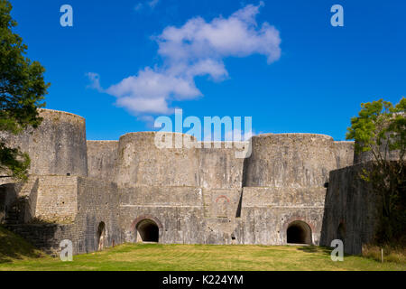 Kalkofen in Regneville Sur Mer, Frankreich Stockfoto