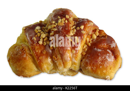 Poznan rogal swietomarcinski. Traditionelle polnische St. Martins Croissants. Stockfoto