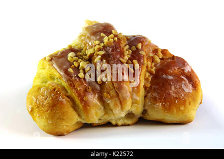 Poznan rogal swietomarcinski. Traditionelle polnische St. Martins Croissants. Stockfoto