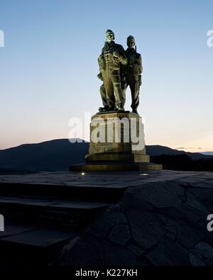 Commando Memorial Stockfoto