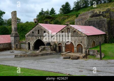 Cast Haus in Blaenavon Blaenafon Eisenhütte Kreuzfahrten Gwent Wales GROSSBRITANNIEN GB Cyru Stockfoto