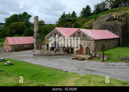 Cast Haus in Blaenavon Blaenafon Eisenhütte Kreuzfahrten Gwent Wales GROSSBRITANNIEN GB Cyru Stockfoto