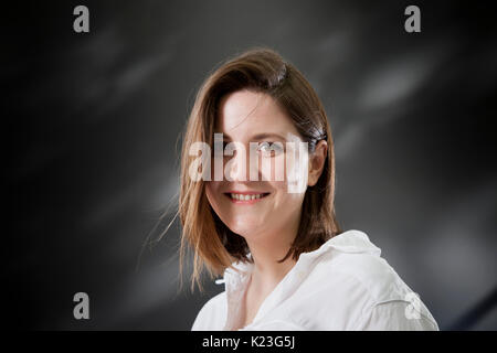 Edinburgh, Großbritannien. 28. August 2017. Nell Stevens, der englische Schriftsteller, beim Edinburgh International Book Festival. Gary Doak/Alamy leben Nachrichten Stockfoto