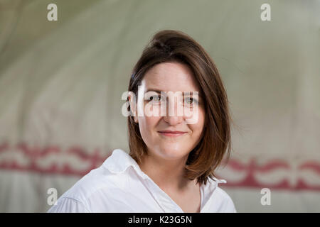 Edinburgh, Großbritannien. 28. August 2017. Nell Stevens, der englische Schriftsteller, beim Edinburgh International Book Festival. Gary Doak/Alamy leben Nachrichten Stockfoto