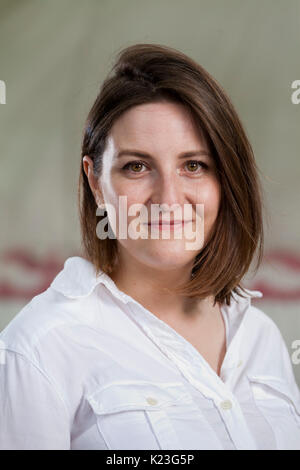 Edinburgh, Großbritannien. 28. August 2017. Nell Stevens, der englische Schriftsteller, beim Edinburgh International Book Festival. Gary Doak/Alamy leben Nachrichten Stockfoto