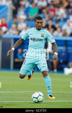 Vitoria-Gasteiz, Spanien. 26 Aug, 2017. Paulinho (Barcelona) Fußball: Spanisch "La Liga Santander' Match zwischen Deportivo Alaves 0-2 FC Barcelona im Estadio Mendizorrotza in Vitoria-Gasteiz, Spanien. Credit: mutsu Kawamori/LBA/Alamy leben Nachrichten Stockfoto