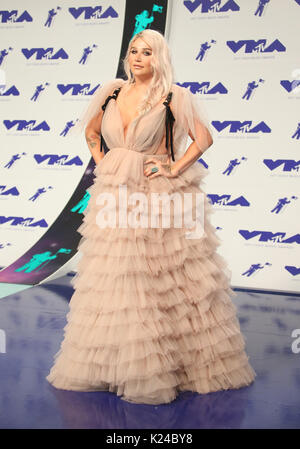 Inglewood, Kalifornien, USA. 27 Aug, 2017. Kesha, 2017 MTV Video Music Awards auf dem Forum in Kalifornien am 27. August 2017. Credit: MediaPunch inc/Alamy leben Nachrichten Stockfoto