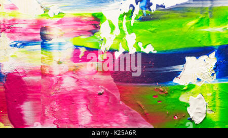 Abstrakt Grunge Acryl handbemalt Hintergrundstruktur Stockfoto