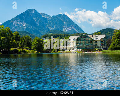 Hotel Seevilla in Altaussee, Altaussee, Altausseer See, Steiermark, Österreich Stockfoto