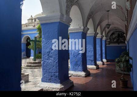 Convento de Santa Catalina (Kloster St. Katharina) 1579 Klöster Arequipa Peru Stockfoto