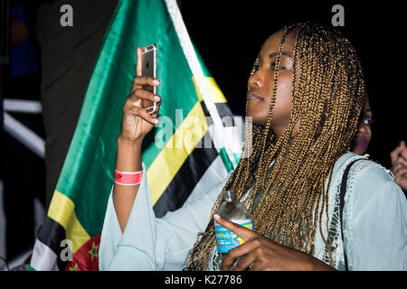 CARIFESTA XIII Closing Ceremony, Kensington Oval, Bridgetown, Barbados, 29. August 2017 Stockfoto