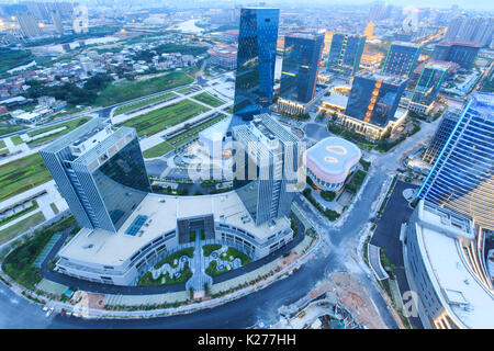 Xiamen Xinglin Bay City Landschaft in Fujian, China Stockfoto