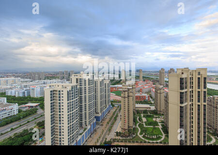 Xiamen Binhai New Town in China Stockfoto