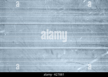 Zerkratzte Aluminium Blech Strukturmuster. industriellen Hintergrund. Stockfoto