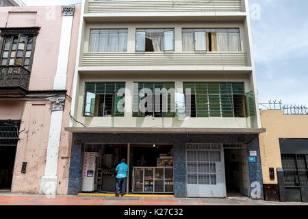 Alte Gebäude Lima Peru Stockfoto