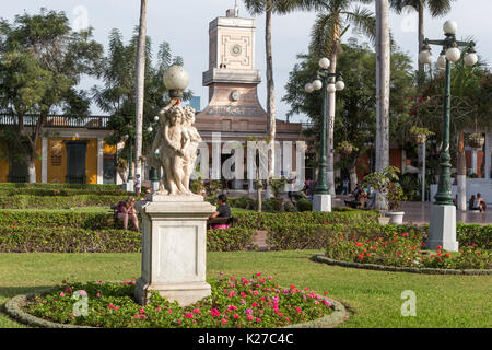 Biblioteca Barranco Lima Peru Stockfoto