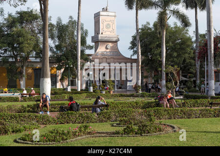 Biblioteca Barranco Lima Peru Stockfoto