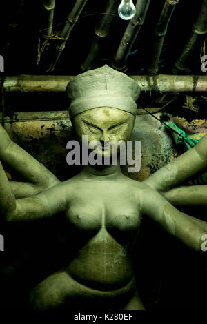 Durga Puja, auch als Durgotsava und Navaratri, ist ein jährliches Hindi oder Bengali Hindu Festival auf dem indischen Subkontinent, dass die Göttin verehrt Stockfoto