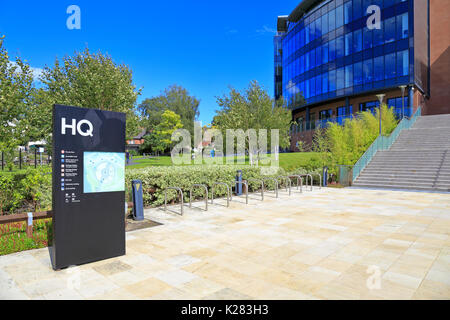 HQ Chester, Cheshire West & Chester Rat Büros, Chester, Cheshire, England, UK. Stockfoto