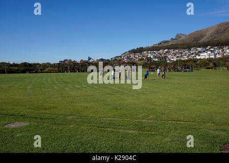 Green Point städtischen Park & Biodiversität Garten, Kapstadt, Südafrika. Stockfoto