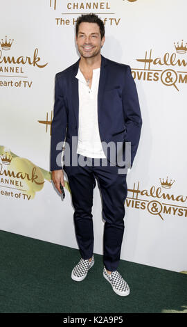 Hallmark TCA Sommer 2017 Party - Ankunft mit: Brennan Elliott Wo: Beverly Hills, Kalifornien, USA Wann: 27 Jun 2017 Credit: Nicky Nelson/WENN.com Stockfoto