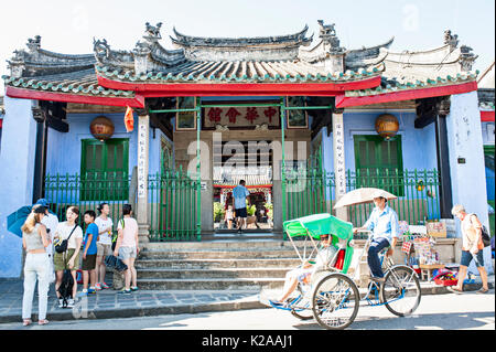 Hoa Van Le Nghia Tempel, Altstadt von Hoi An, Vietnam Stockfoto