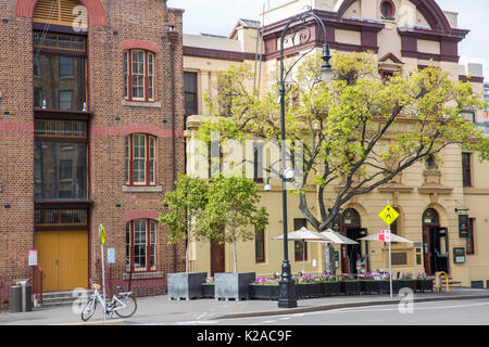 Das Rawson- Institut für Seeleute Gebäude im historischen Viertel The Rocks in Sydney in der Innenstadt, wo weisse Siedlung begann, Sydney, Australien Stockfoto