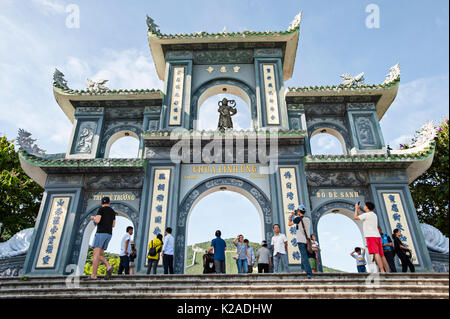 Linh Ung Pagoda, Lady Buddha Tempel, Da Nang, Vietnam Stockfoto