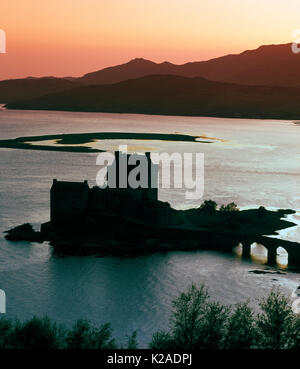 Eilean Donan Castle, Loch Duich, Kyle von Lochalsh, Schottland, Großbritannien Stockfoto