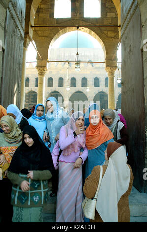 Al-Nasir Mohammed Sultan Moschee, Kairo Zitadelle. Ägypten Stockfoto