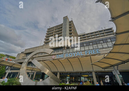 Das Royal Free Hospital hampstead Stockfoto