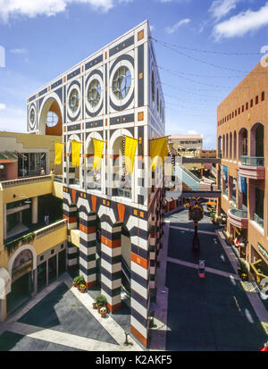 Horton Plaza Mall in San Diego Stockfoto