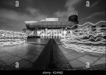 Die Geschwindigkeit von Licht durch NVA Stockfoto