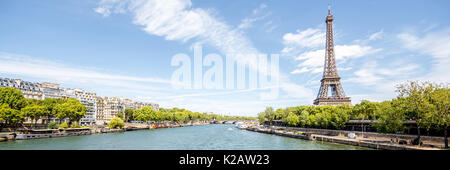 Stadtbild Blick auf Paris. Stockfoto