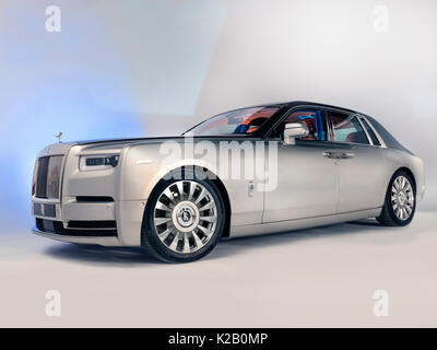 Rolls Royce Phantom 2017 mit kurzem Radstand. Stockfoto