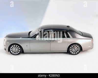 Rolls Royce Phantom 2017 mit kurzem Radstand. Stockfoto