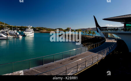 Marina auf Hamilton Island Yacht Club, Whitsunday Islands, Queensland, Australien. November 2012. Stockfoto