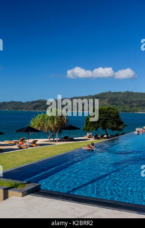 Qualia resort Hamilton Island, Cairns, Queensland, Australien. November 2012. Stockfoto