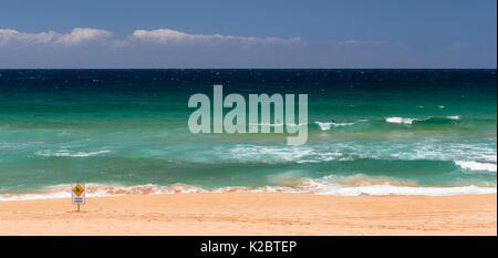 Surfer am Strand, New South Wales, Australien, November 2012. Stockfoto