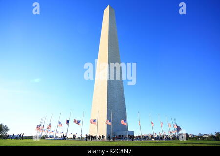 Washington Monument in Washington Stockfoto