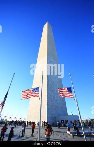 Washington Monument in Washington Stockfoto