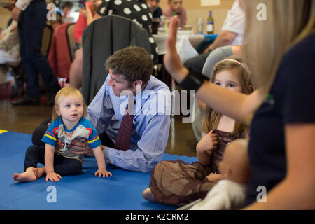 Baby sensorische Klasse Stockfoto