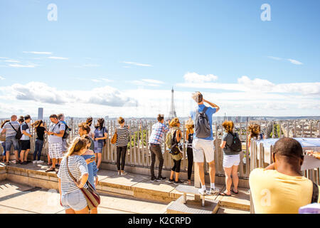 Stadtbild Ansicht in Paris Stockfoto