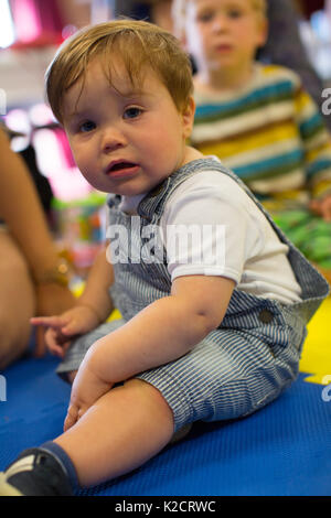 Baby sensorische Klasse Stockfoto