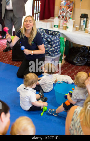 Baby sensorische Klasse Stockfoto