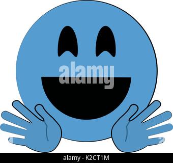 Emoji instant messaging icon image Stock Vektor