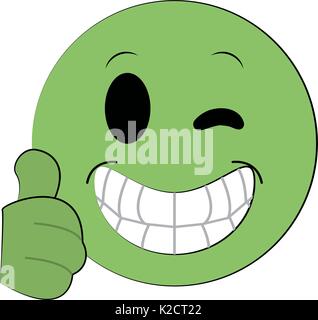 Emoji instant messaging icon image Stock Vektor