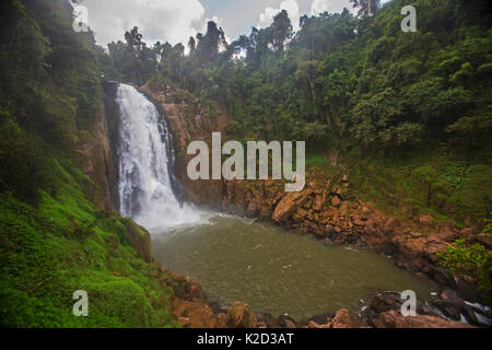 Haew Narok Wasserfall, Khao Yai Nationalpark, Thailand, Oktober 2013. Stockfoto