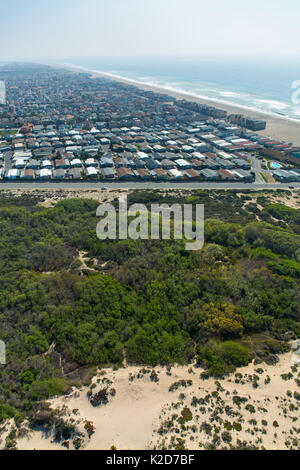 Luftaufnahme der Stadt Oxnard, Ventura County, Kalifornien, USA, Februar 2015. Stockfoto