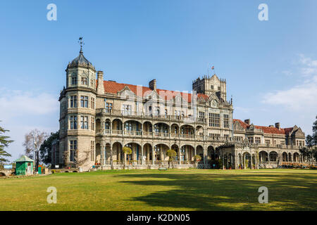 Viceregal Lodge (rashtrapati Niwas), jetzt das indische Institut für Höhere Studien, Sternwarte Hügel, Simla, Himachal Pradesh, Nordindien Stockfoto